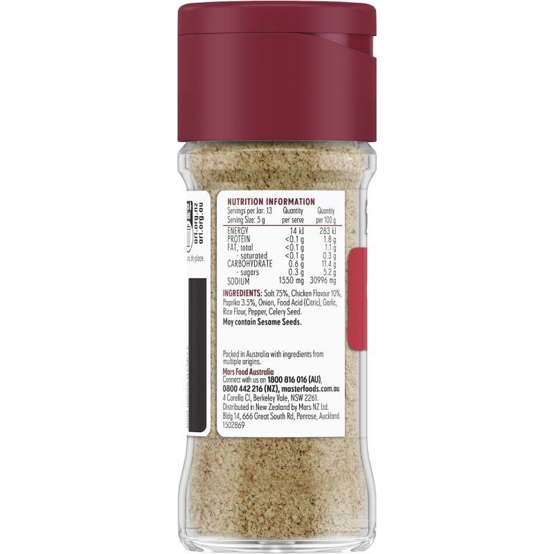 Masterfoods Chicken Salt Blend Seasoning 65g