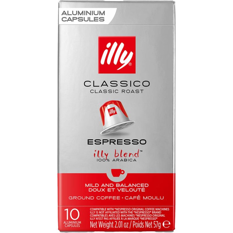 Illy Classico Espresso Coffee Capsules 10 pack