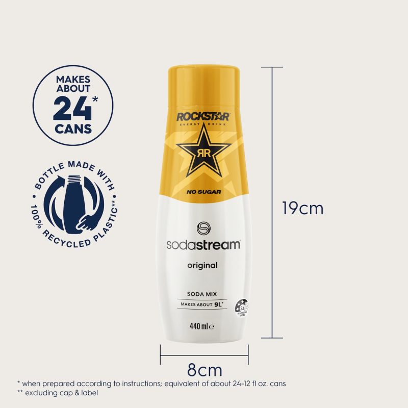 Sodastream Rockstar Energy Drink Soda Mix 440ml
