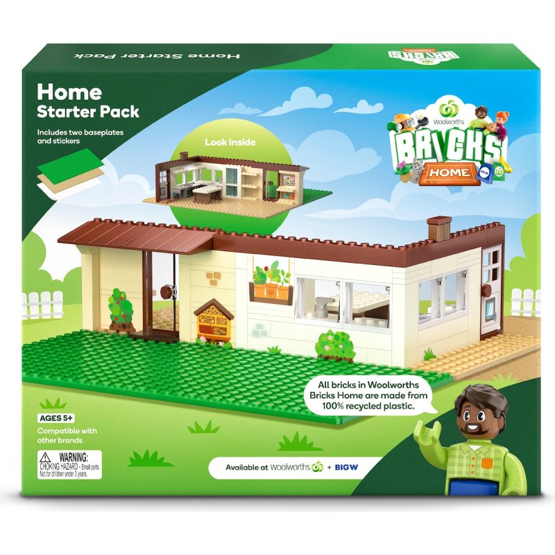 Woolworths Woolies Bricks Home Starter Pack Blocks Collectables Promotion 2026