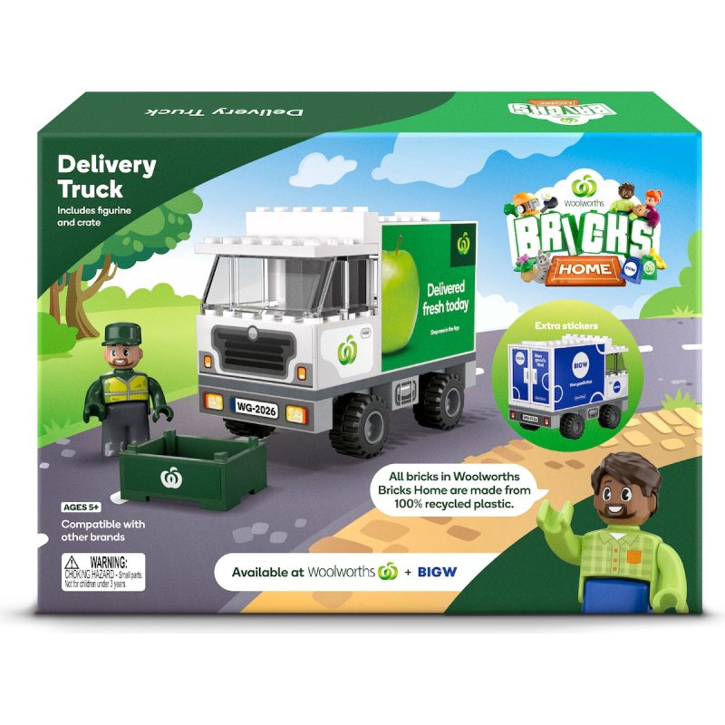 Woolworths Woolies Bricks Home Delivery Truck Collectables Promotion 2026