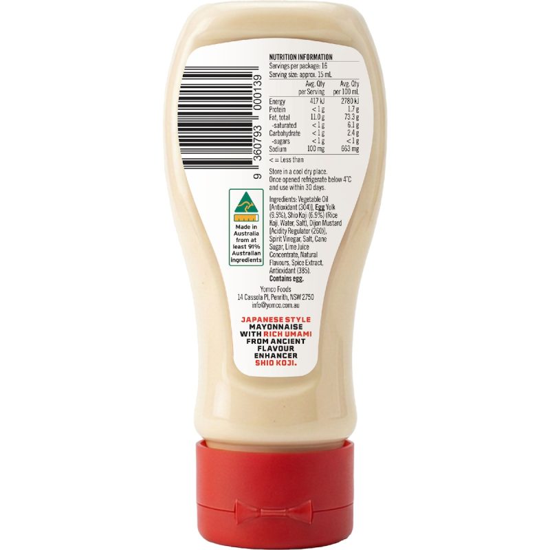 Yomco Classic Sando Mayonnaise Mayo Sauce 250ml