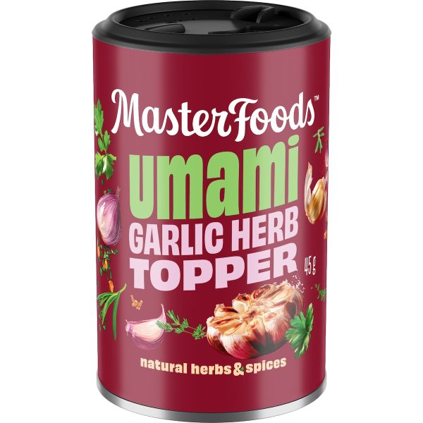 Masterfoods Umami Garlic Herb Seasoning Topper 45g