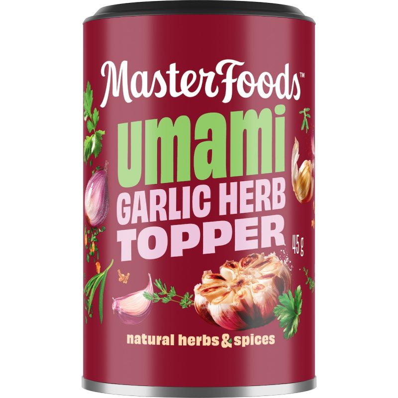 Masterfoods Umami Garlic Herb Seasoning Topper 45g