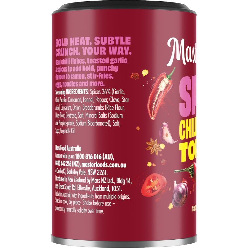 Masterfoods Spicy Chilli Garlic Herbs Spices Seasoning 50g