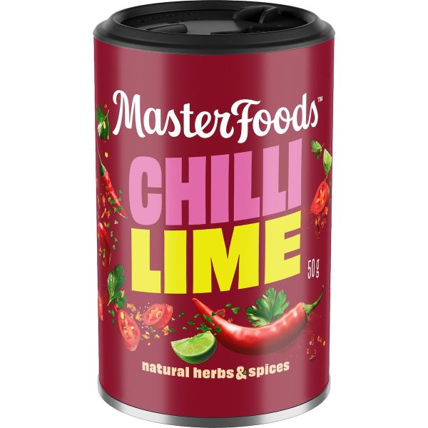 Masterfoods Chilli Lime Herbs Spices Seasoning 50g