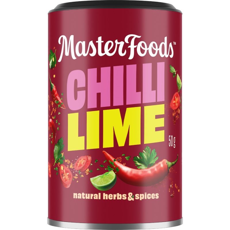 Masterfoods Chilli Lime Herbs Spices Seasoning 50g