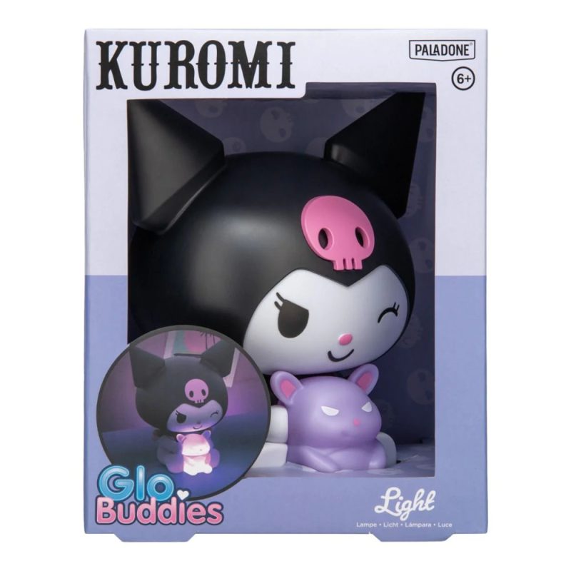 Brighten your space with the Hello Kitty Kuromi Glow Buddies Light Lamp, featuring a cute Sanrio-inspired design and soft LED glow perfect for kawaii room decor, night light use, and cozy ambiance.