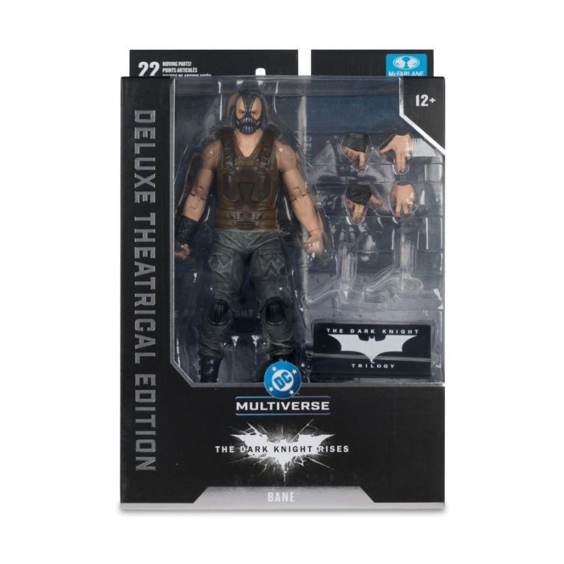 DC Batman Dark Knight Rises Bane Deluxe Action Figure 7"