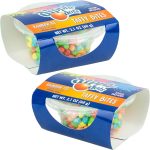 Dippin Dots Taffy Bites Rainbow Ice Cream Candy Container 68g X 2 Pack