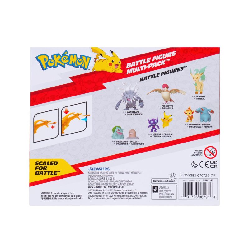 Pokemon Charizard Squirtle Battle Pack Action Figure Set 11cm