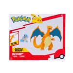 Pokemon Charizard Squirtle Battle Pack Action Figure Set 11cm
