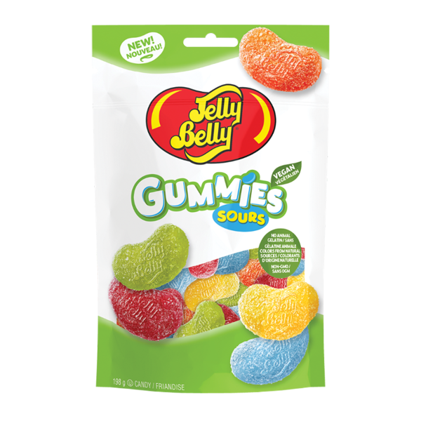 Jelly Belly Sour Gummies Candy Bag 198g