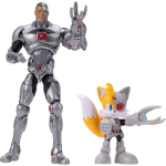 DC Justice League Sonic Tails and Cyborg Action Figure Pack