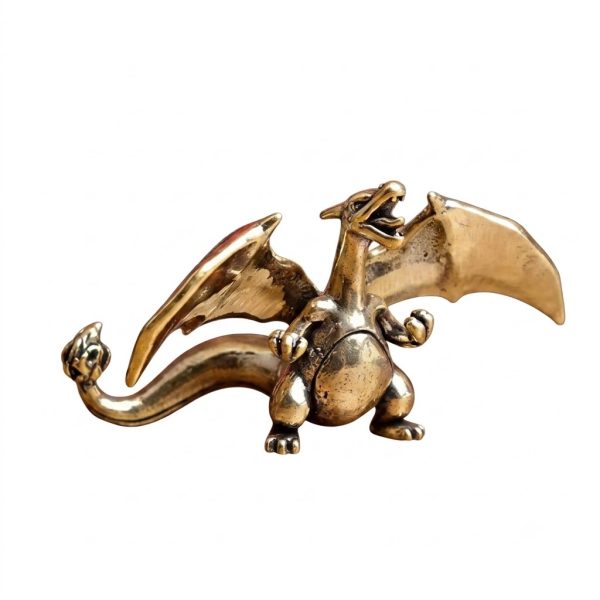 Pokemon Charizard Brass Mini Figure