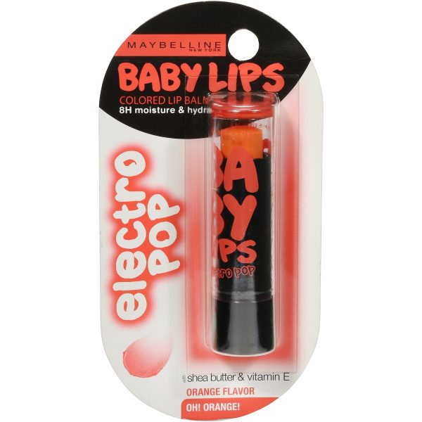 Maybelline Baby Lips Electro Pop Orange Lip Balm