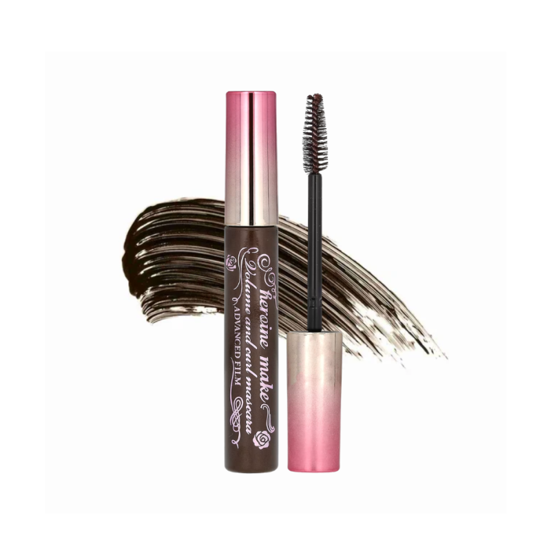Kiss Me Heroine Make Volume And Curl Waterproof Mascara Advanced Film Super Black Japanese