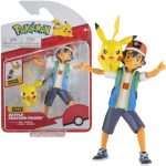 Pokemon Battle Feature Figure Ash Pikachu Action Figure