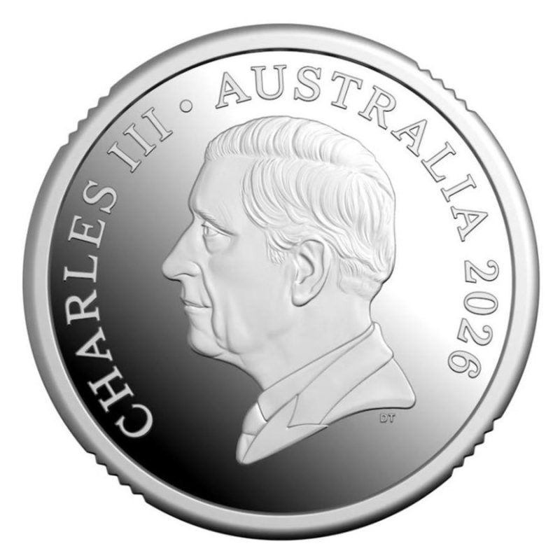 Bluey $2 Two Dollar Fine Silver Coloured Proof Coin Set Collectors Limited Edition