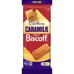 Cadbury Caramilk Biscoff Chocolate Block 170g