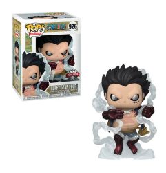 One Piece Monkey D Luffy Gear 4 Metallic Pop! Vinyl Figure