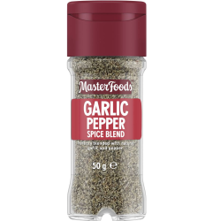 Masterfoods Garlic Pepper Spice Blend Seasoning 50g