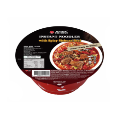 Ichiban Spicy Sichuan Beef Instant Noodles 200g Bowl X 6 Bowls