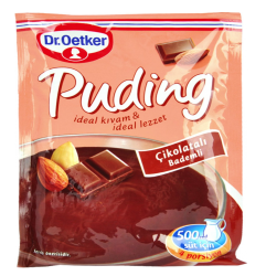 Dr Oetker Chocolate and Almonds Pudding Powder Mix Cikolatali Bademli 150g