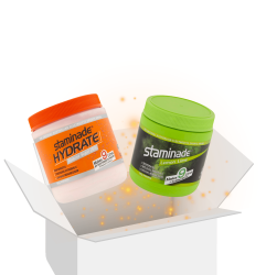 Staminade Hydration Sports Power Drink Powder Duo Pack Gift Box Bundle