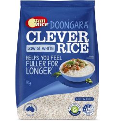 Sunrice Clever Rice Low Gi White Rice Pouch 1kg