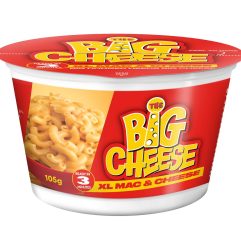 The Big Cheese XL Mac and Cheese Macaroni Pasta Bowl 105g X 4 Bowls