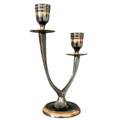 Vintage Metal Candle Holder
