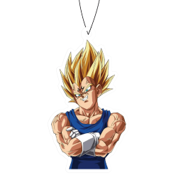 DBZ Super Saiyan SSJ Vegeta Apple Car Air Freshener