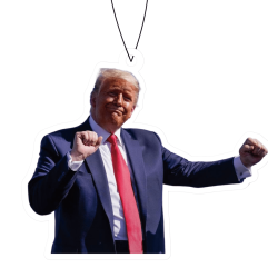 Donald Trump Black Ice Car Air Freshener