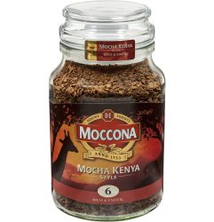 Moccona Mocha Kenya Style Rich Exotic Freeze Dried Medium Roast Instant Coffee Jar 200g