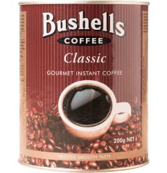 Bushells Coffee Classic Gourmet Instant Coffee Tub 200g