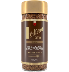 Vittoria Italian Classic Freeze Dried Arabica Instant Coffee Jar 100g