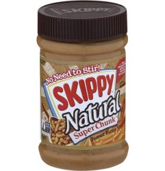 Skippy Super Chunk Natural Peanut Butter Spread 425g