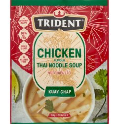 Trident Chicken Flavour Thai Noodle Soup Pack 50g X 5 Packs