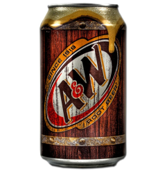 A&W Root Beer Soda Soft Drink Can 355ml X 2 Cans
