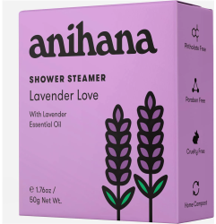 Anihana Shower Steamer Lavender Love With Lavender Essential Oil 50g