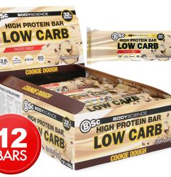 BSC High Protein Bar Cookie Dough 60g X 12 Bars