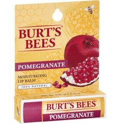 Burts Bees Moisturising Lip Balm Pomegranate 4g Pack
