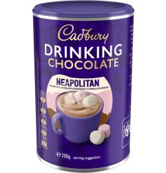 Cadbury Milk Drinking Chocolate Powder Neapolitan 250g