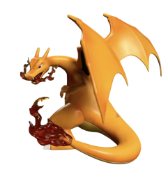 Pokemon Charizard Flamethrower Action Figure