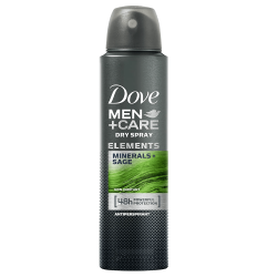 Dove Men Care Minerals Sage Antiperspirant Deodorant Spray 150ml