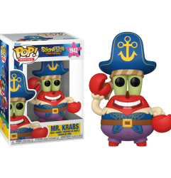 Spongebob Squarepants Movie Mr Krabs Pirate Pop! Vinyl #1942