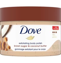 Dove Exfoliating Body Scrub Brown Sugar & Coconut Butter Cream 225ml