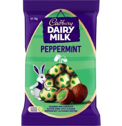 Cadbury Peppermint Chocolate Mini Easter Eggs Pack 115g