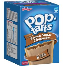 Kelloggs Pop Tarts Frosted Brown Sugar Cinnamon 8 Pack
